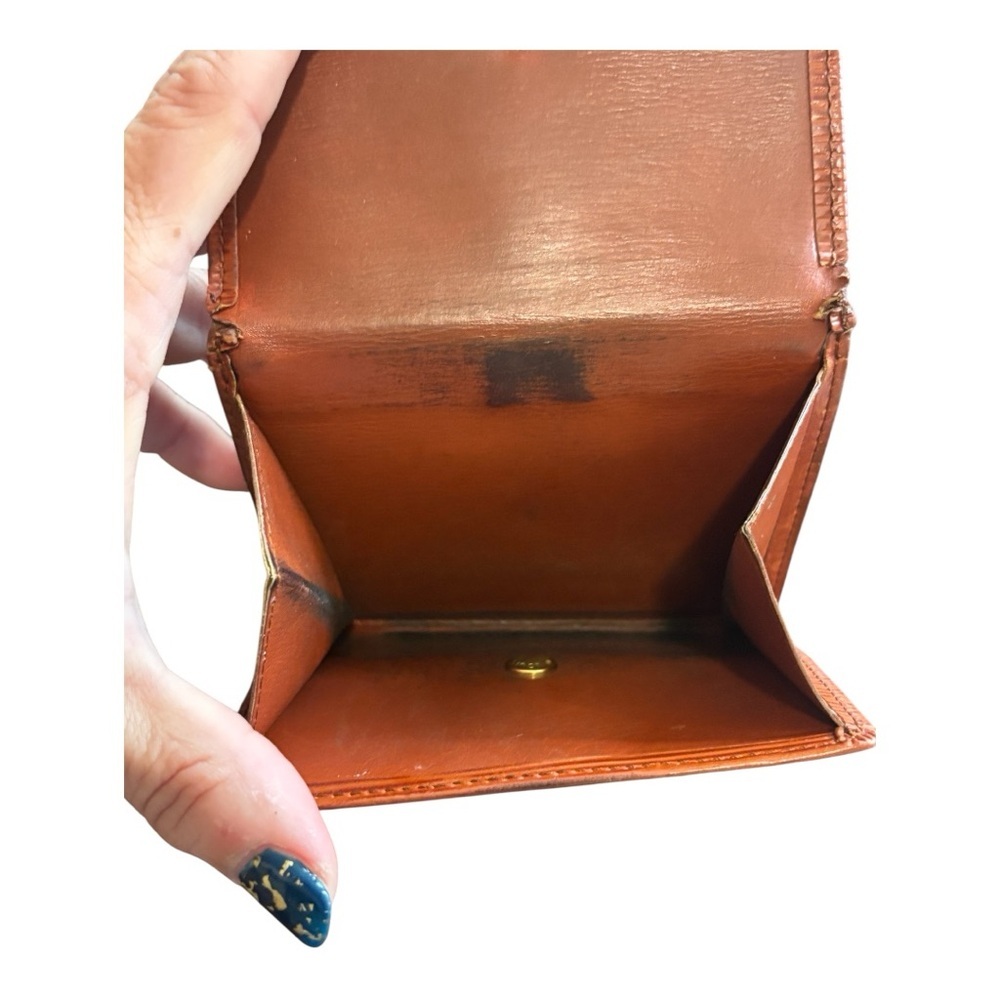 Louis Vuitton Elise Wallet – Vintage Epi Leather – Hand-Painted - Picture 3 of 10